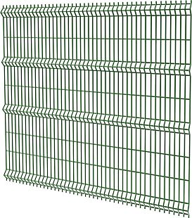 Ограждение панельное 200х50х3/4 мм, 1,53х2,5 м, 3d оцинкованное