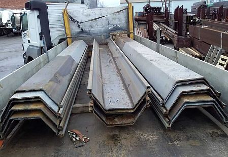 Шпунт Ларсена VL 606A, L=12м, марка стали С255