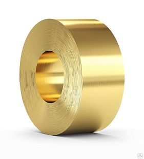 Лента латунная Л63 0,8х30 мм ДПРИП ГОСТ 2208-2007