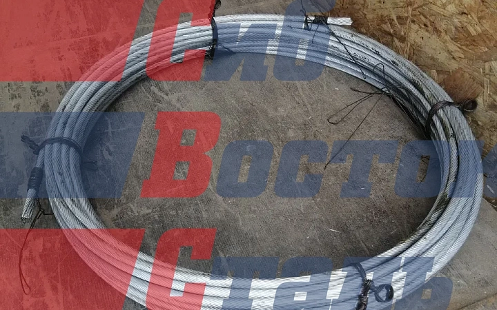 Канат 8мм оцинкованный (ОЖ) грозотрос МЗ для ЛЭП СТО 71915393-ТУ 062-2008