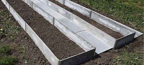 Чудо-клумба (тип 2) серый D 1000 мм (асбестоцементные изделия)