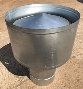 Дефлектор D 355 мм, ниппель