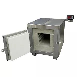 Камерная печь ЭКПС 500 код 6005 с вытяжкой 20 кВт до 1100 С' 600х840х1050 мм волокно