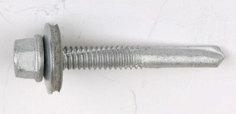 Саморез с EPDM шайбой для крепления профилированных листов к металлоконструкциям до 12,5 5.5х32