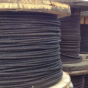 Барабан деревянный №6 для стальных канатов (К2)