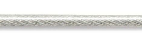 Трос стальной круглопрядный в пвх оплетке, DIN 3055 М5/6